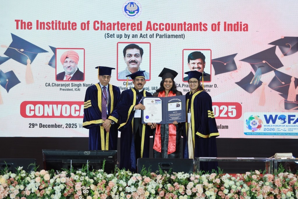 ICAI Convocation December 2025